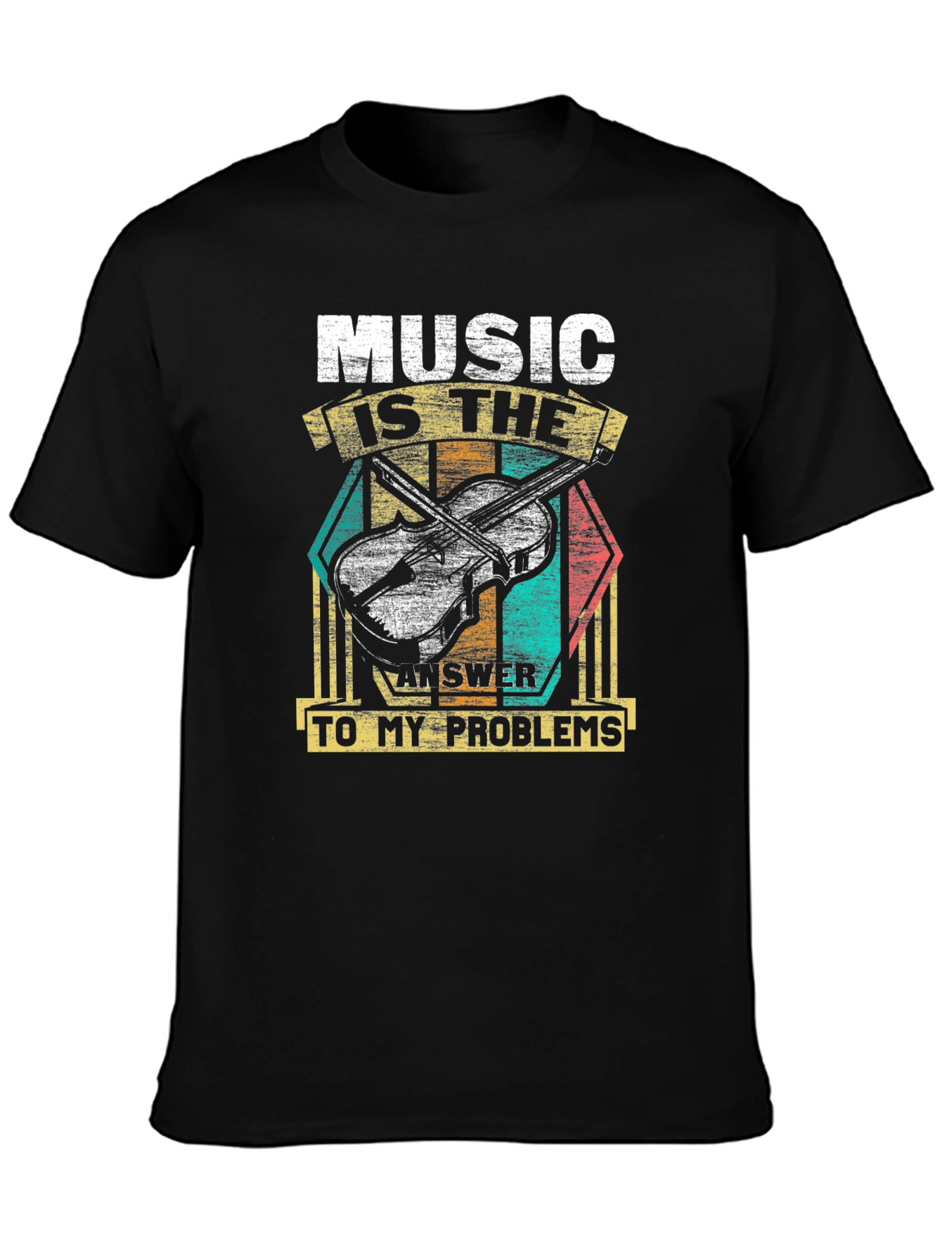 Music is the Answer T-Shirt Musician Tee