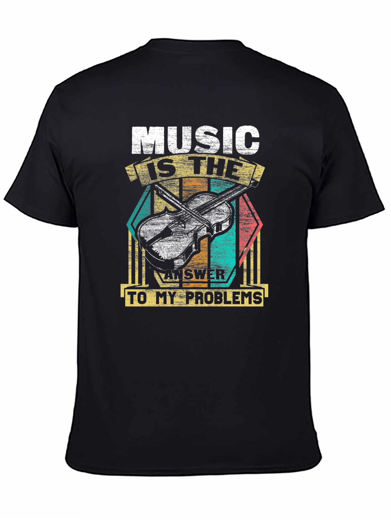Music is the Answer T-Shirt Musician Tee