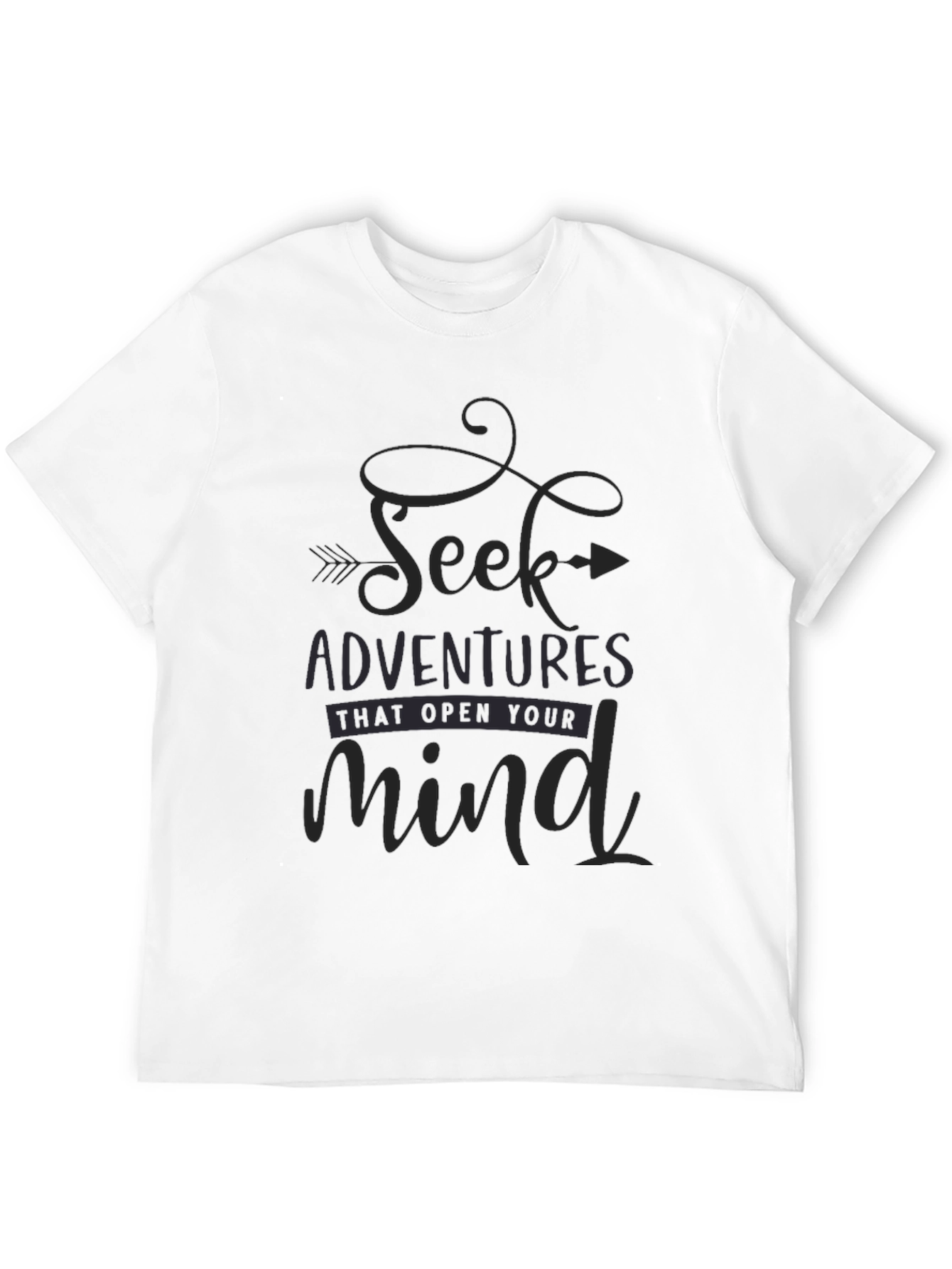 Seek Adventures T-Shirt - Black