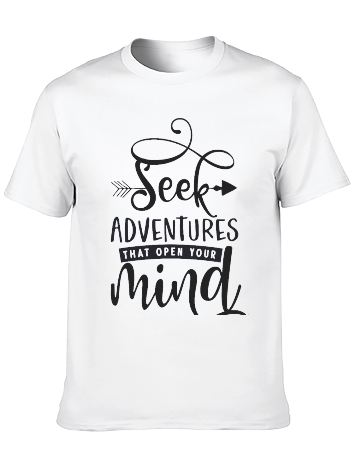 Seek Adventures T-Shirt - Black
