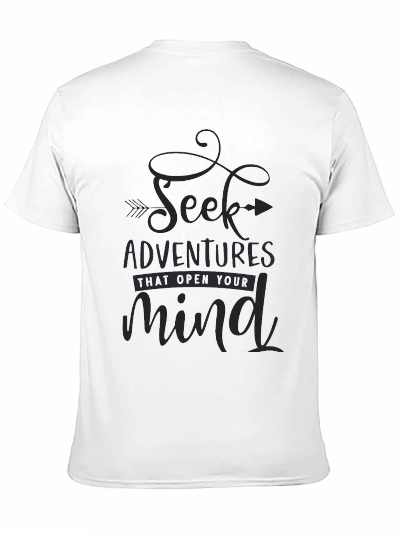 Seek Adventures T-Shirt - Black