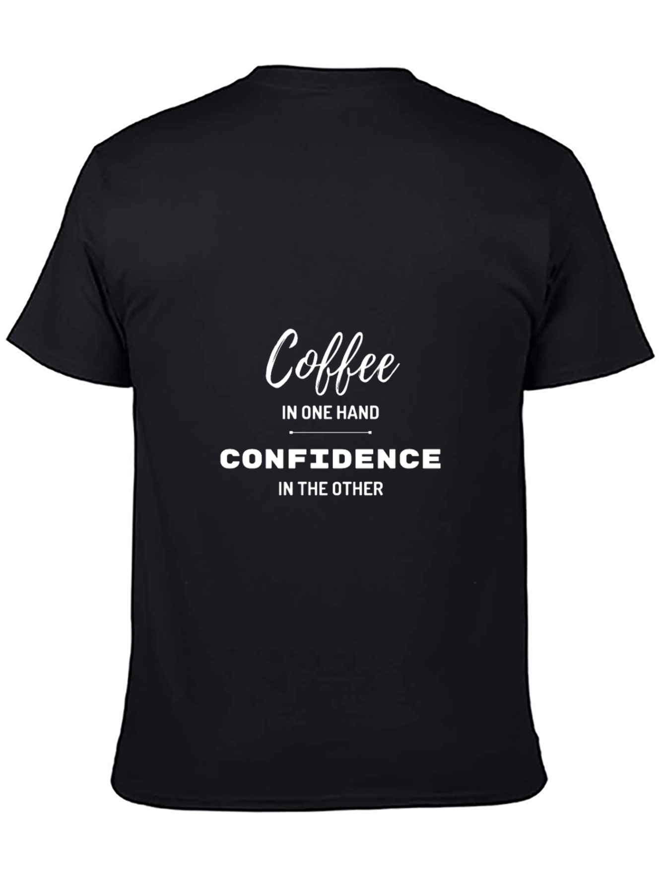 Coffee and Confidence Graphic Tee