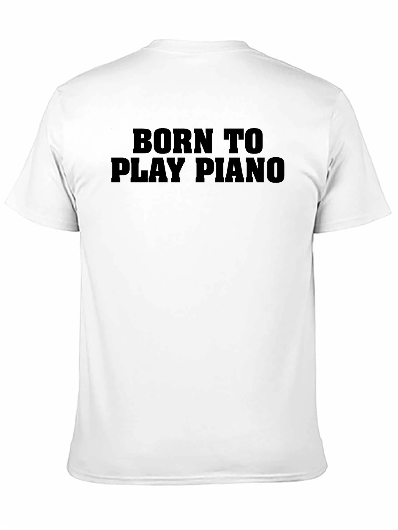 Born To Play Piano Graphic Tee