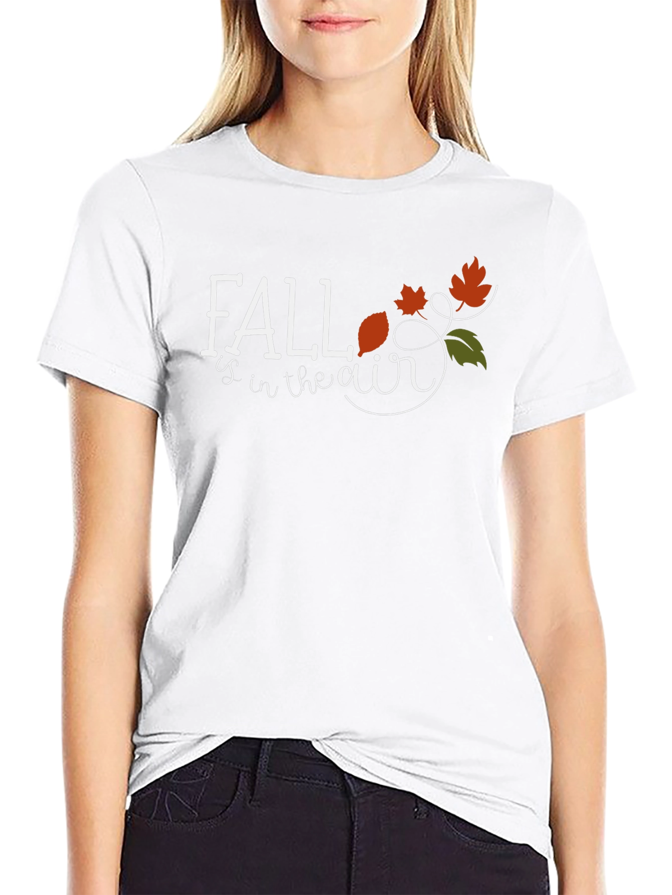 Fall is in the Air Graphic T-Shirt