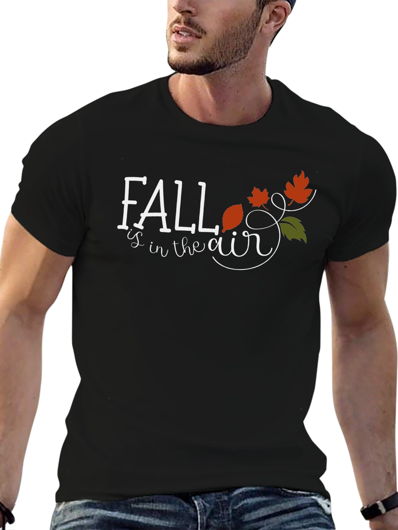 Fall is in the Air Graphic T-Shirt