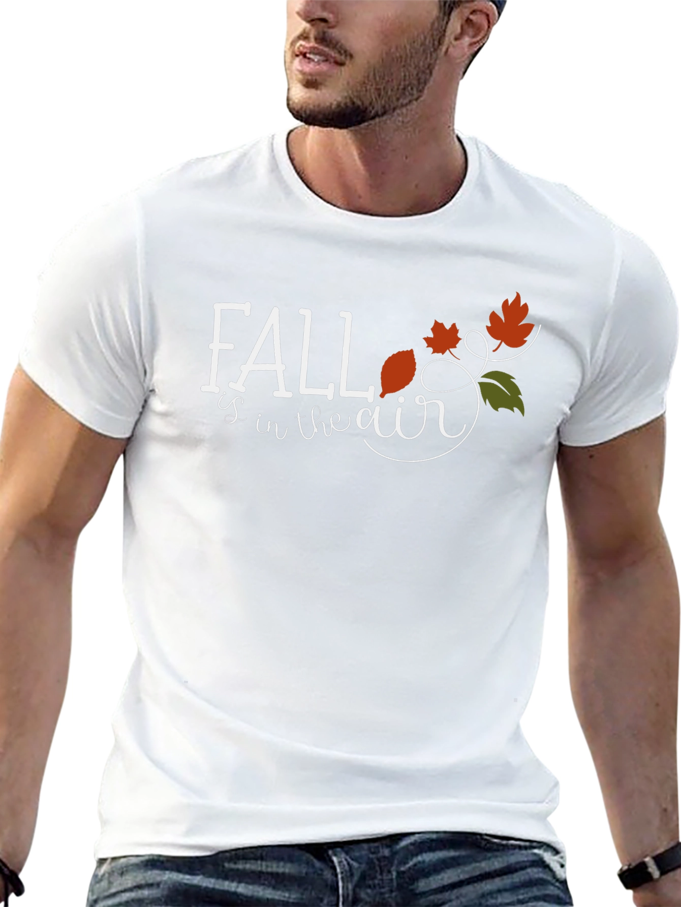 Fall is in the Air Graphic T-Shirt