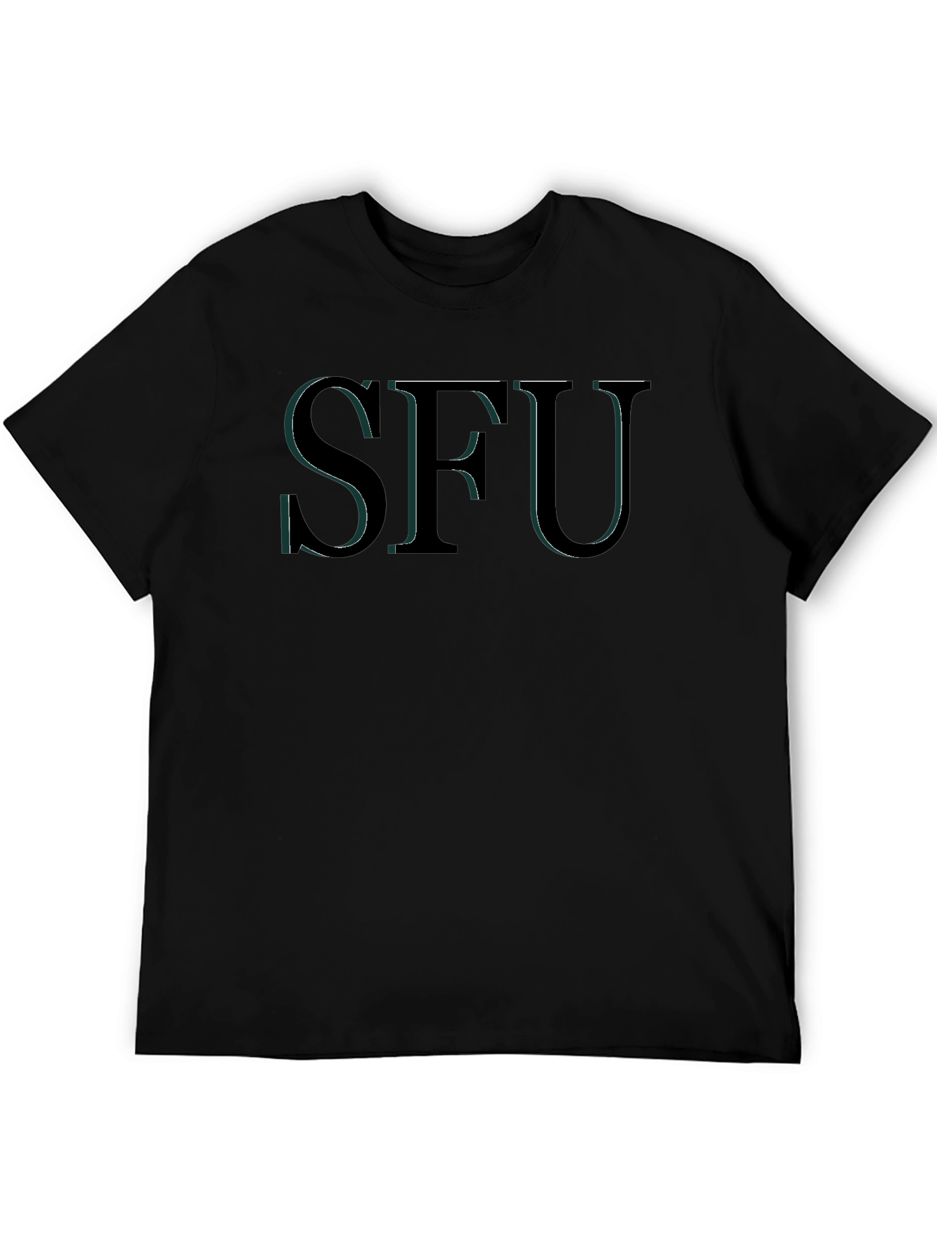 SFU Graphic Tee - Black Cotton