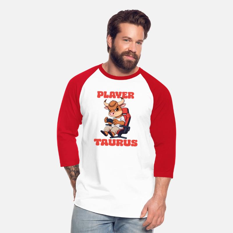gamer player taurus video game bull zodiac sign