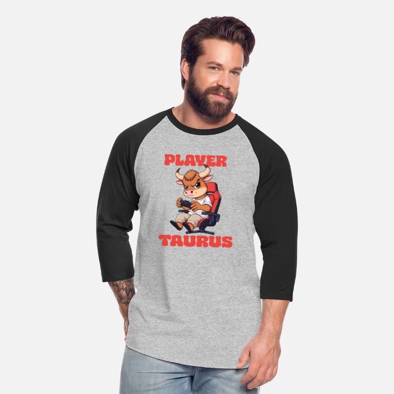 gamer player taurus video game bull zodiac sign