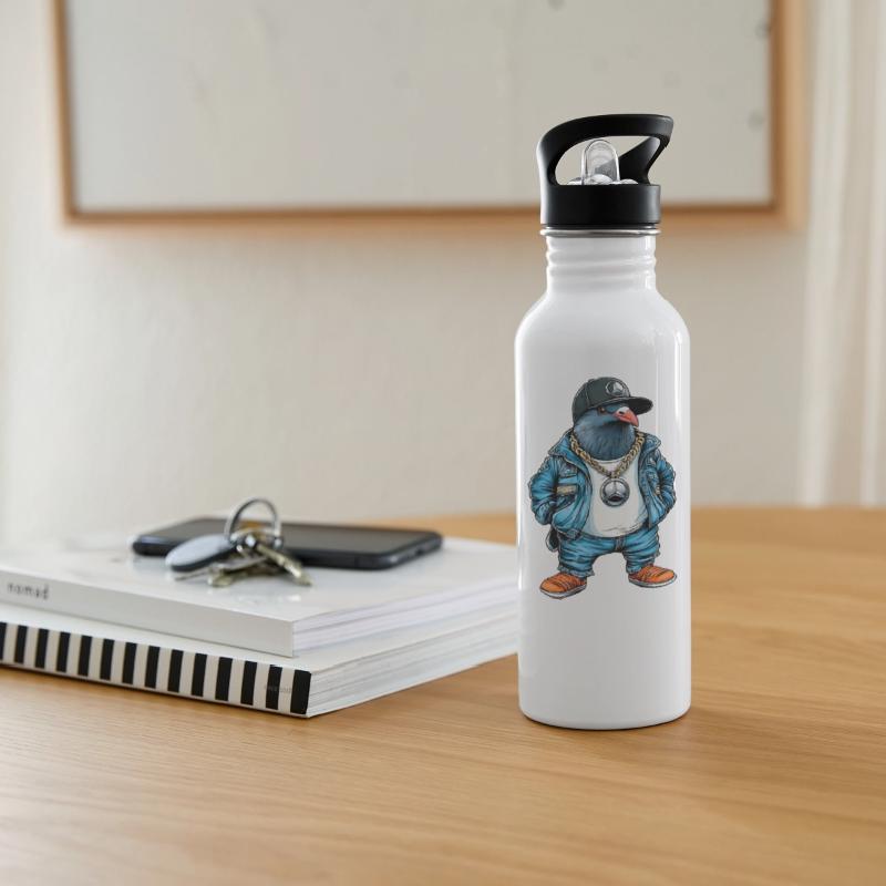 Gangster Pigeon with a Gold Chain