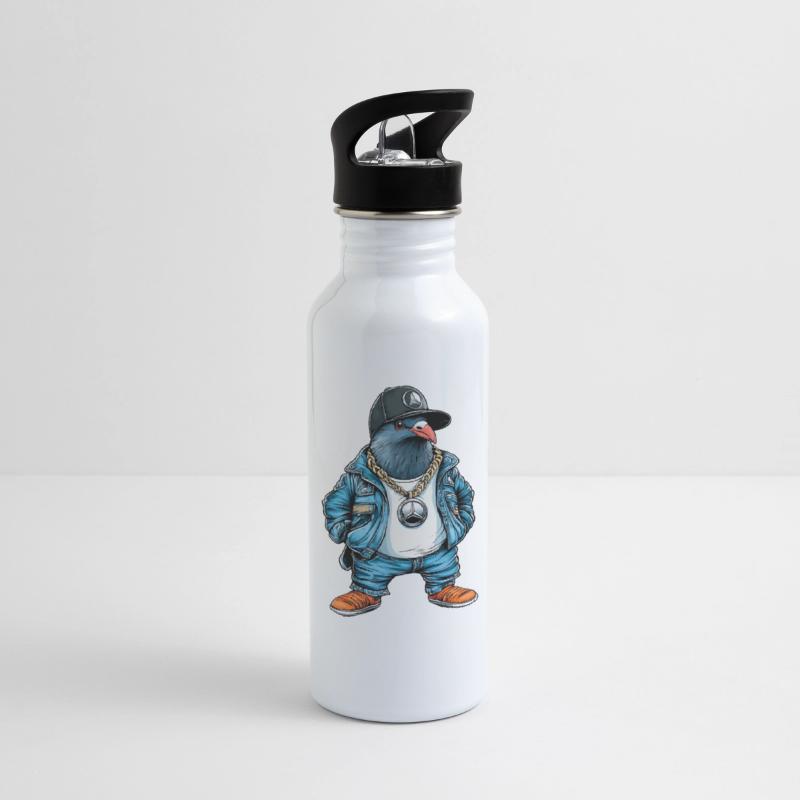 Gangster Pigeon with a Gold Chain