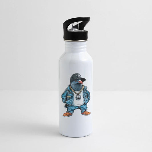 Gangster Pigeon with a Gold Chain