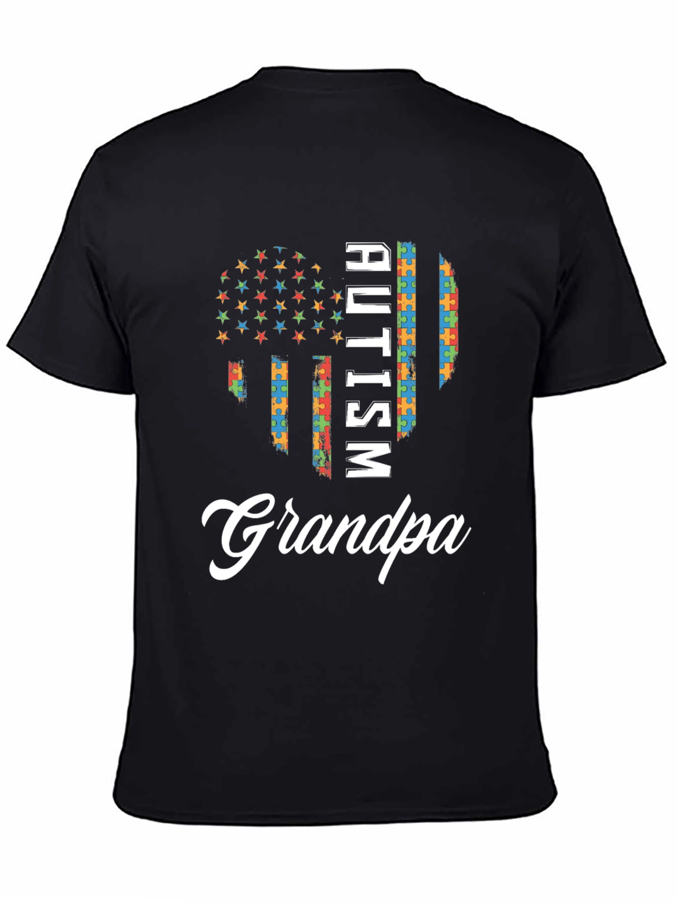 Autism Awareness Grandpa T-Shirt