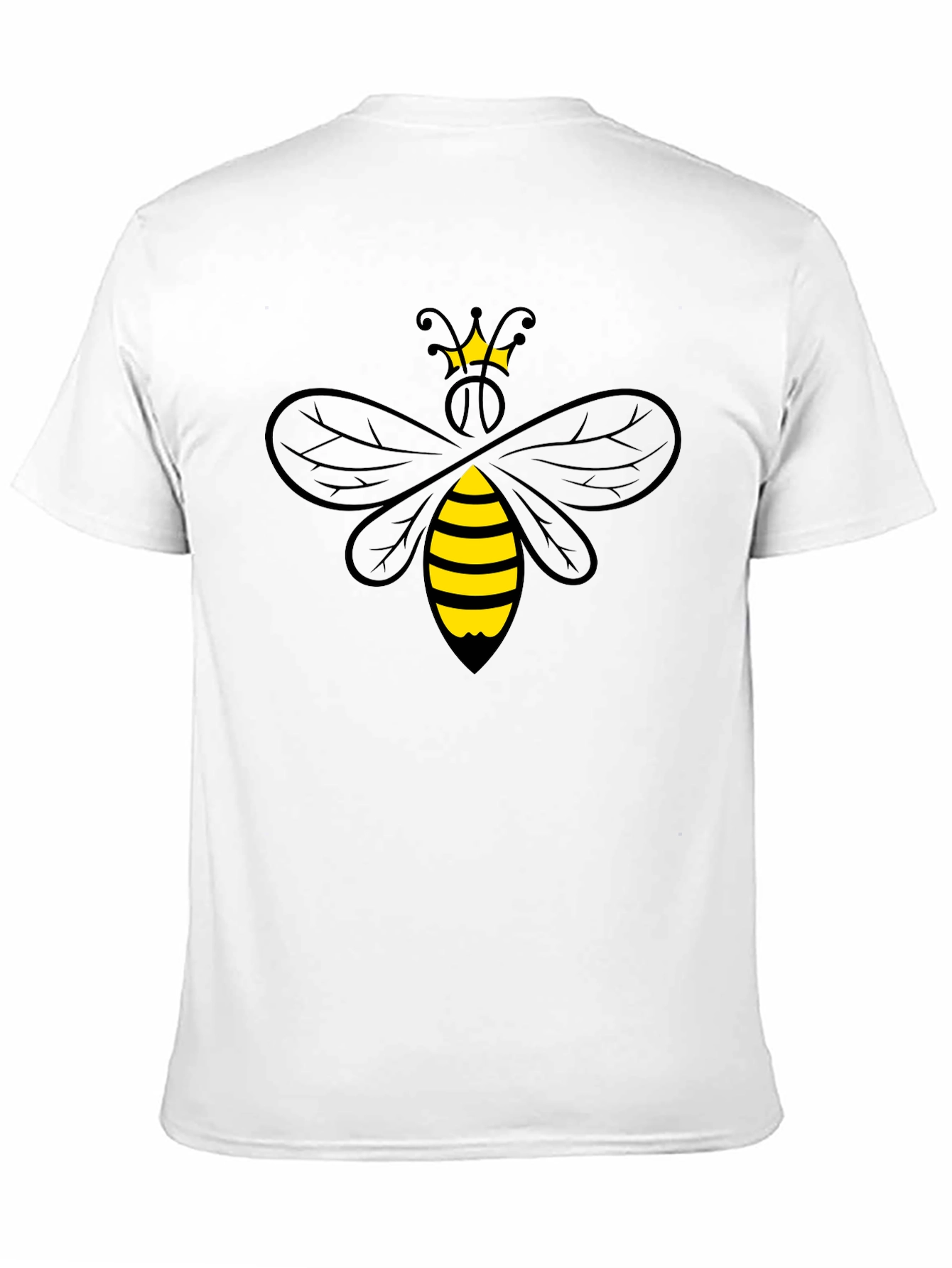 Queen Bee Graphic T-Shirt - Black Cotton Tee
