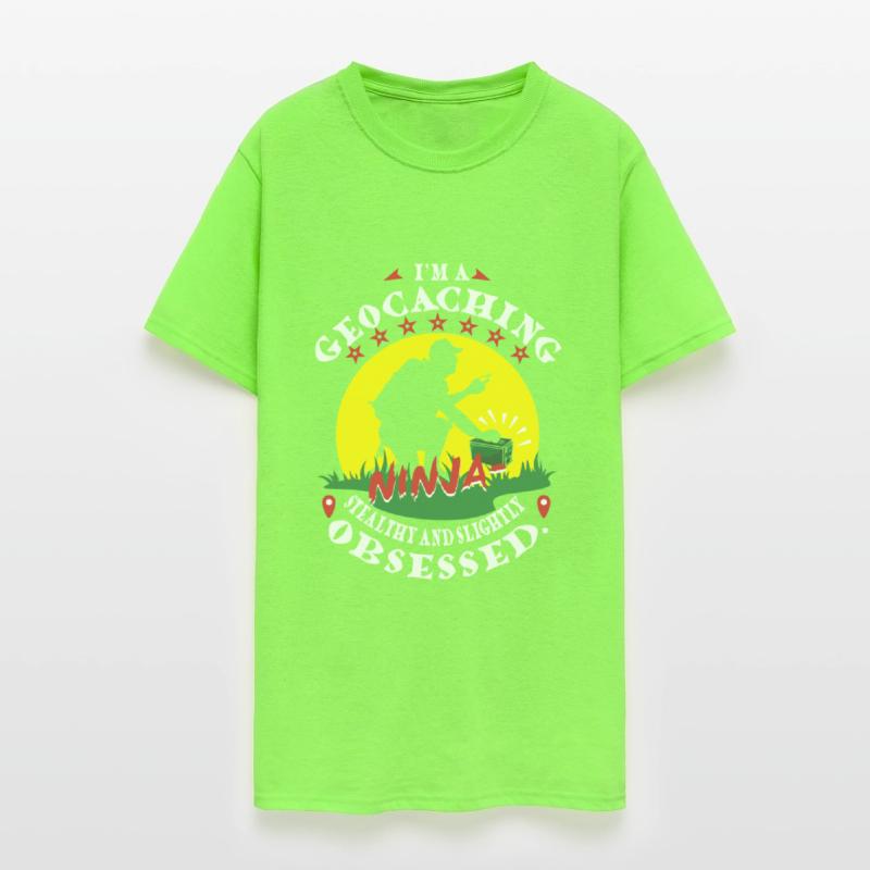 geocaching ninja - stealthy and slightly obsessed.