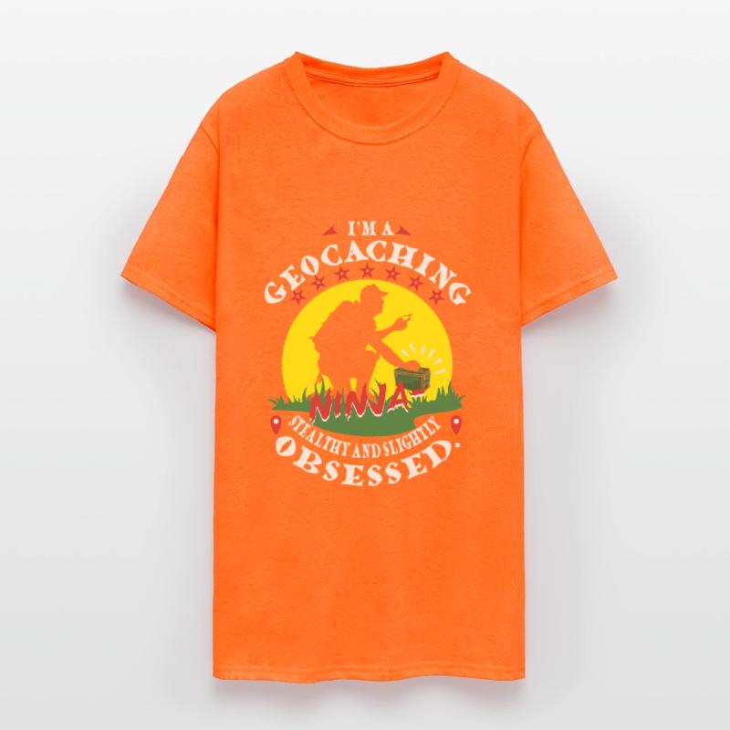 geocaching ninja - stealthy and slightly obsessed.