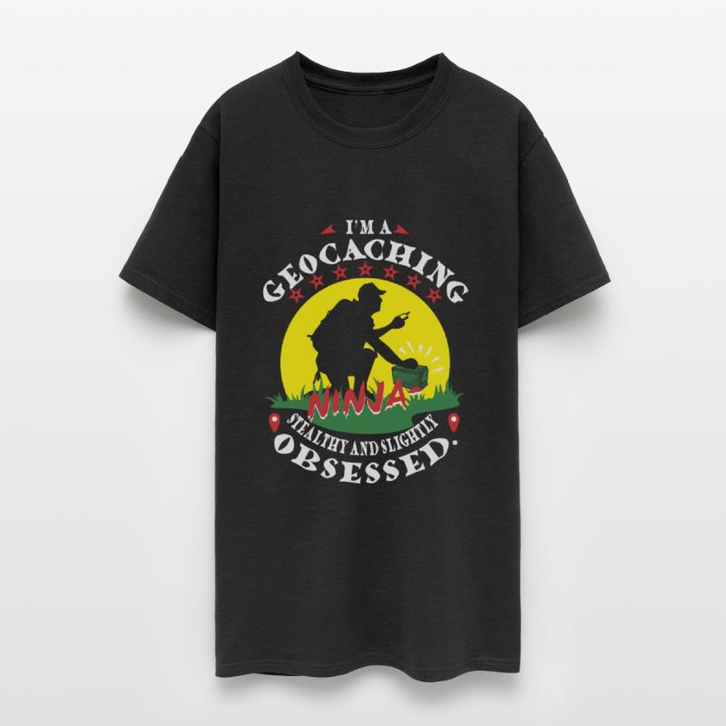 geocaching ninja - stealthy and slightly obsessed.