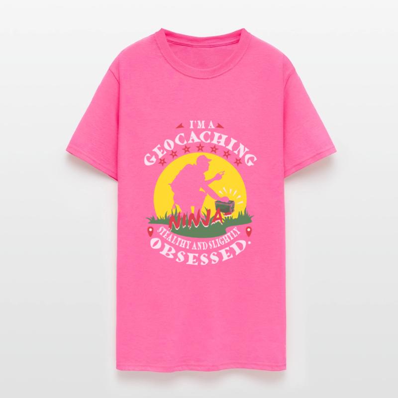 geocaching ninja - stealthy and slightly obsessed.