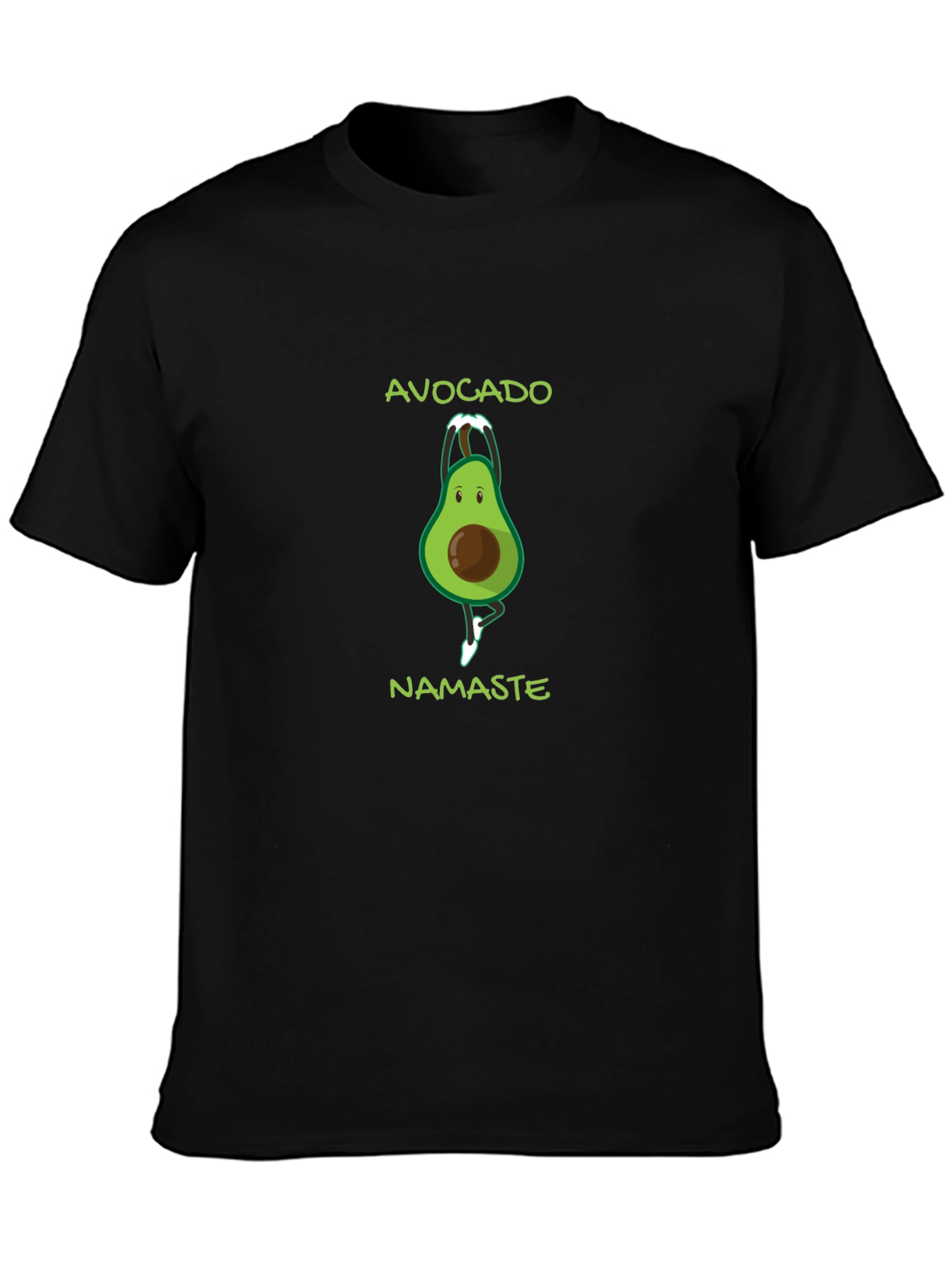 Avocado Namaste Yoga T-Shirt