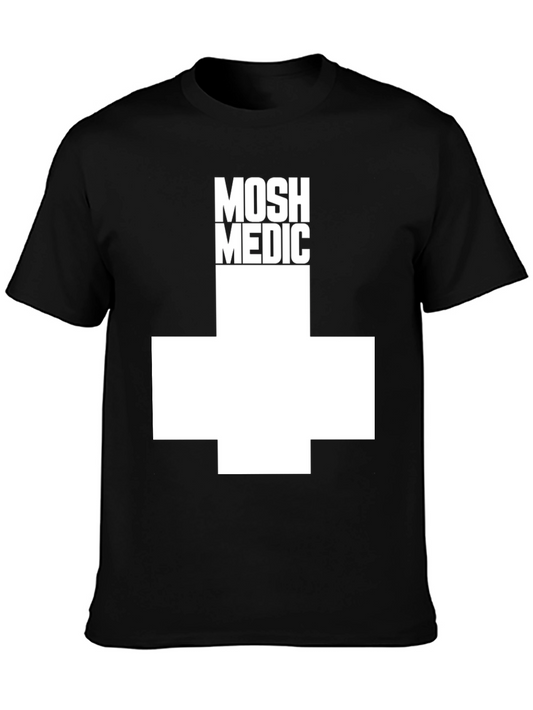 MOSH MEDIC Tee - Black Graphic T-Shirt