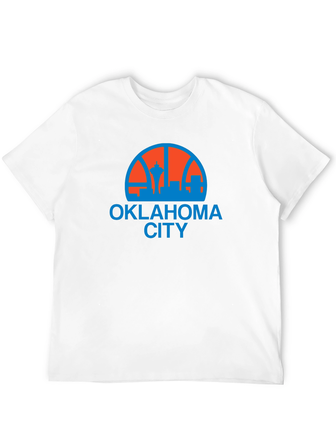 Oklahoma City Skyline Graphic Tee - Black