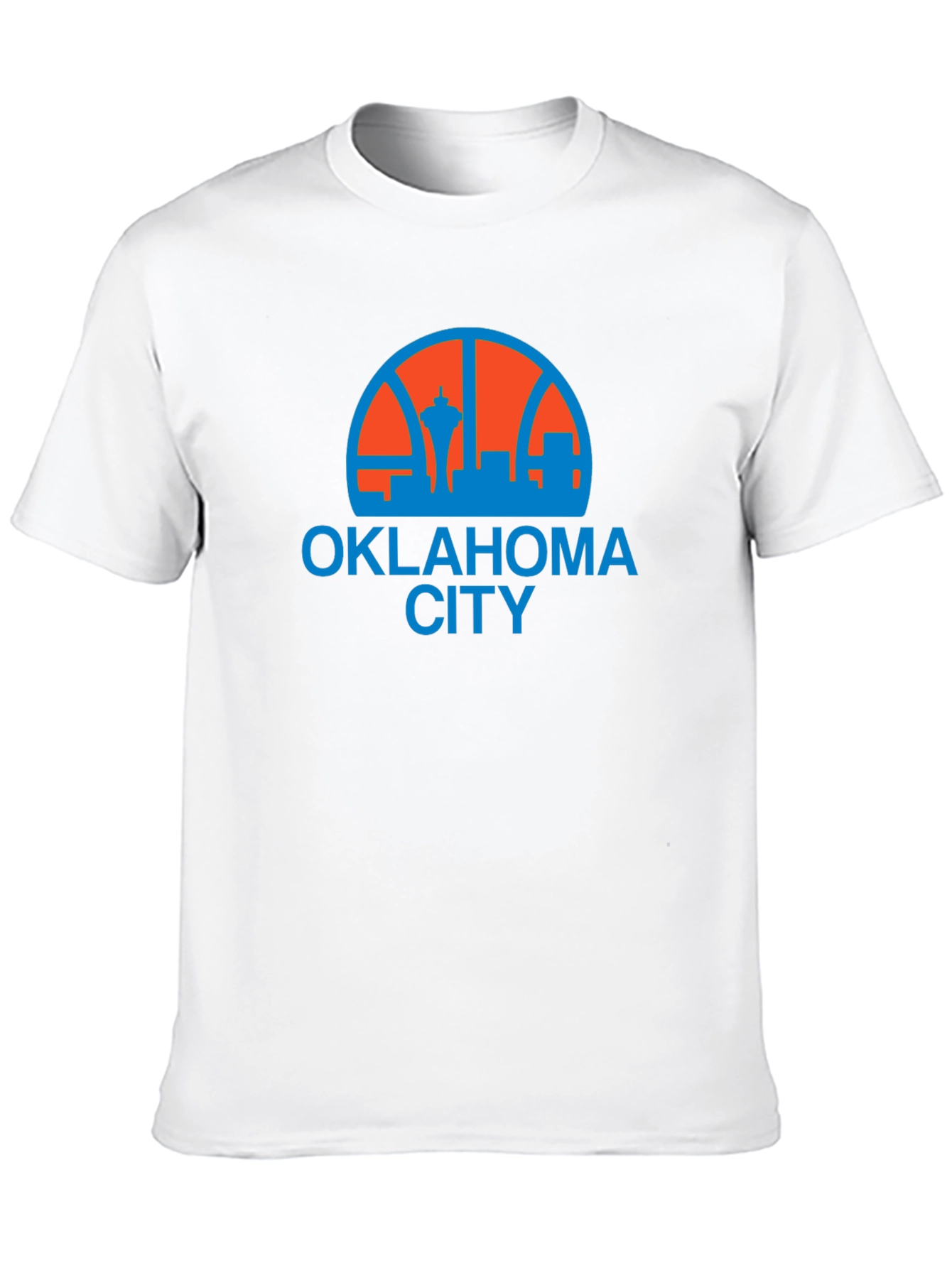 Oklahoma City Skyline Graphic Tee - Black