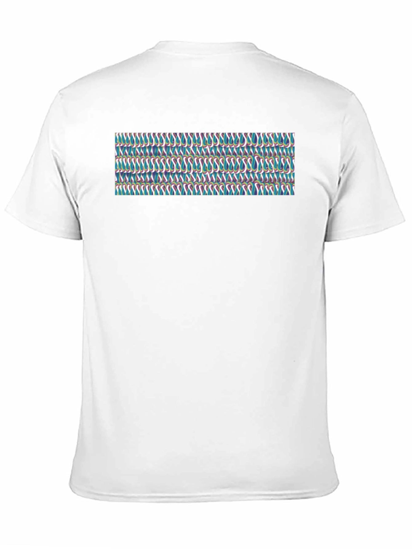 Patterned Graphic Tee - Trendy Casual Wear