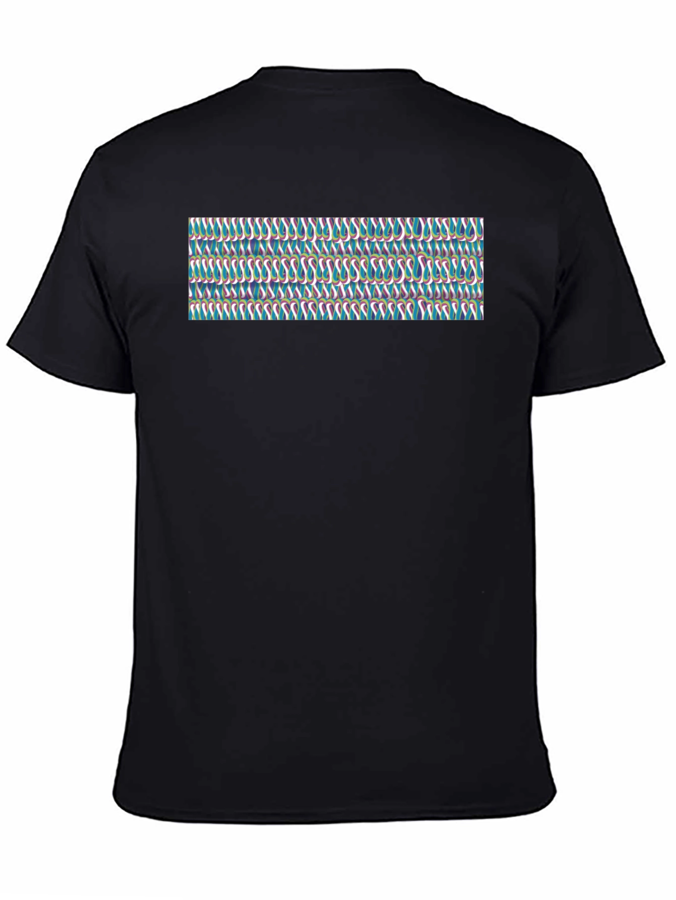 Patterned Graphic Tee - Trendy Casual Wear