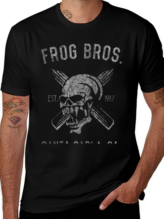 Frog Bros. Skull T-Shirt - Est. 1987
