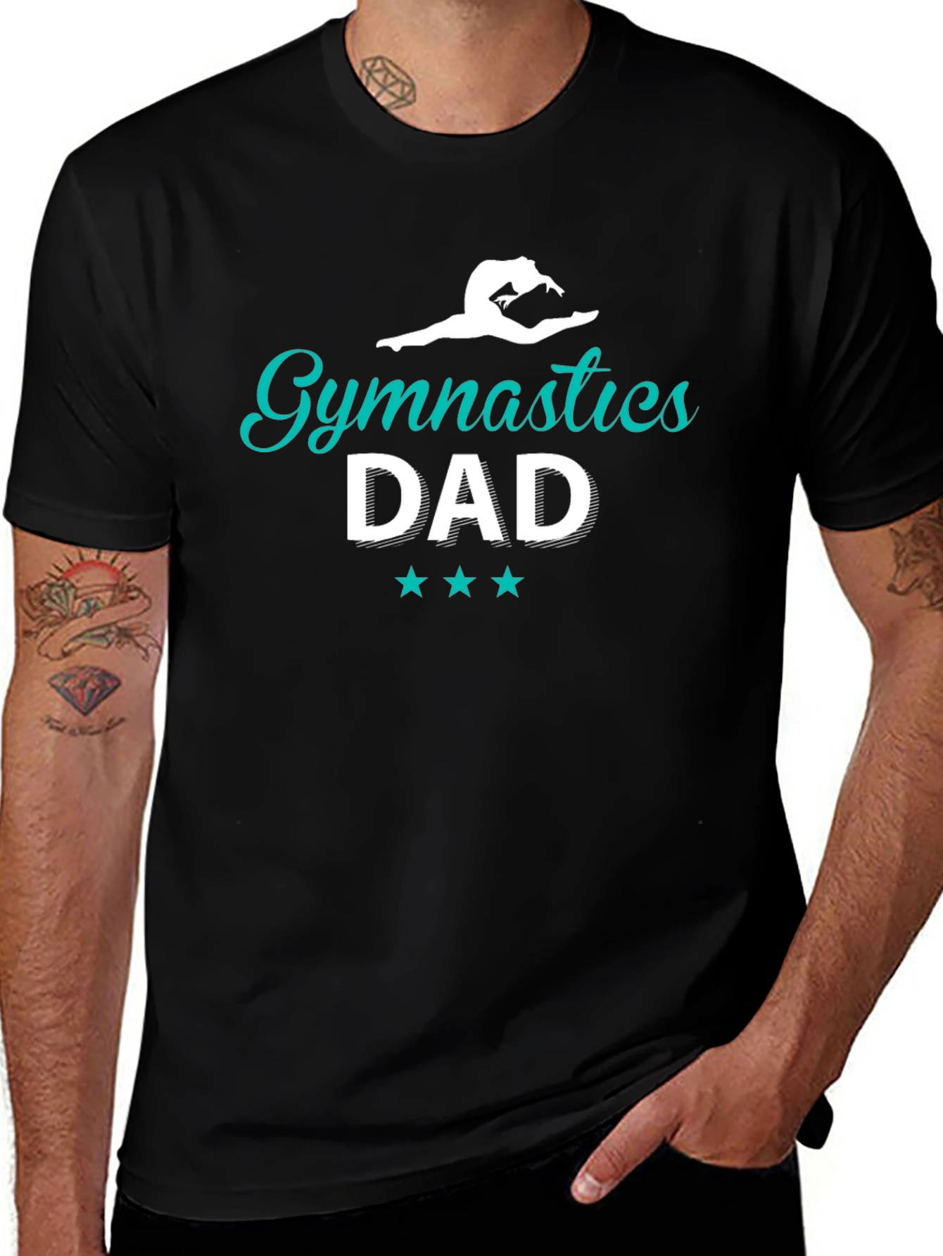 Gymnastics Dad Graphic Tee