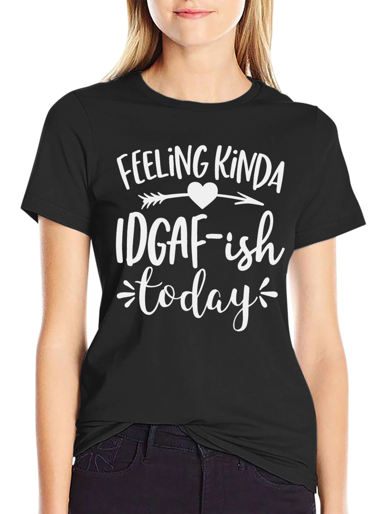 IDGAF-ish Today Graphic T-Shirt