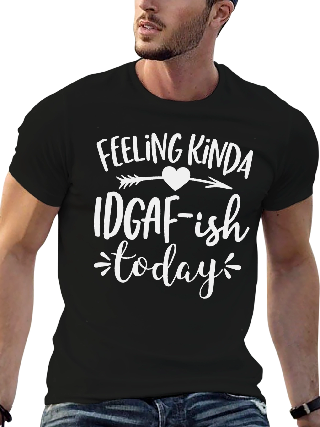 IDGAF-ish Today Graphic T-Shirt