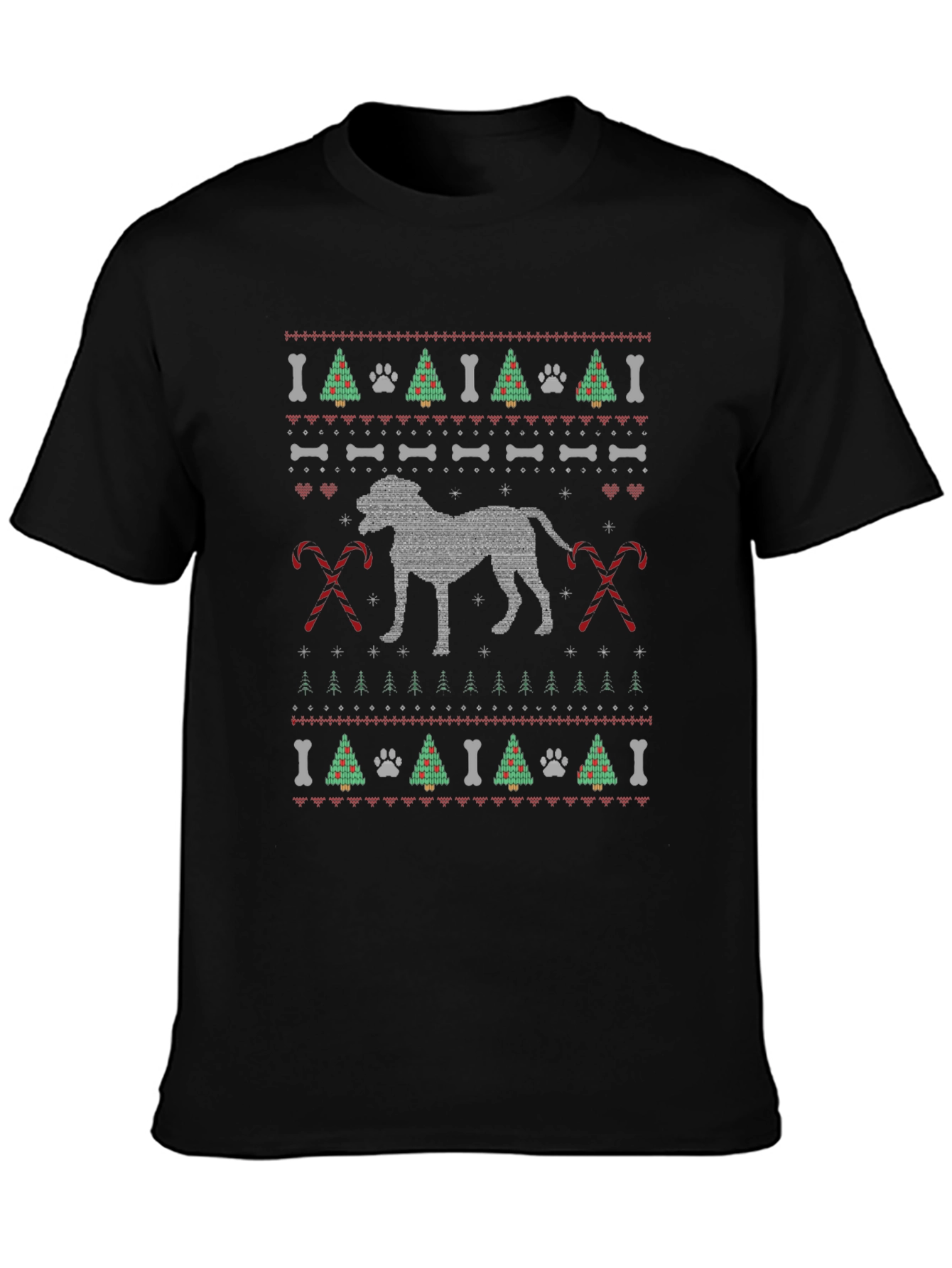 Dog Christmas Sweater T-Shirt