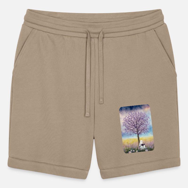 Ghost Reading A Book Under A Tree