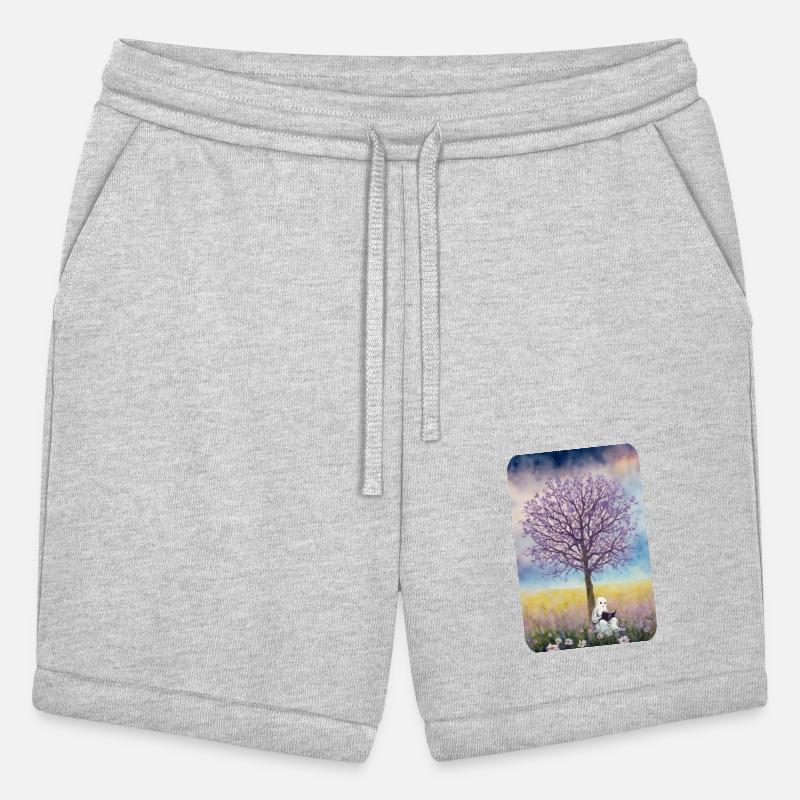 Ghost Reading A Book Under A Tree