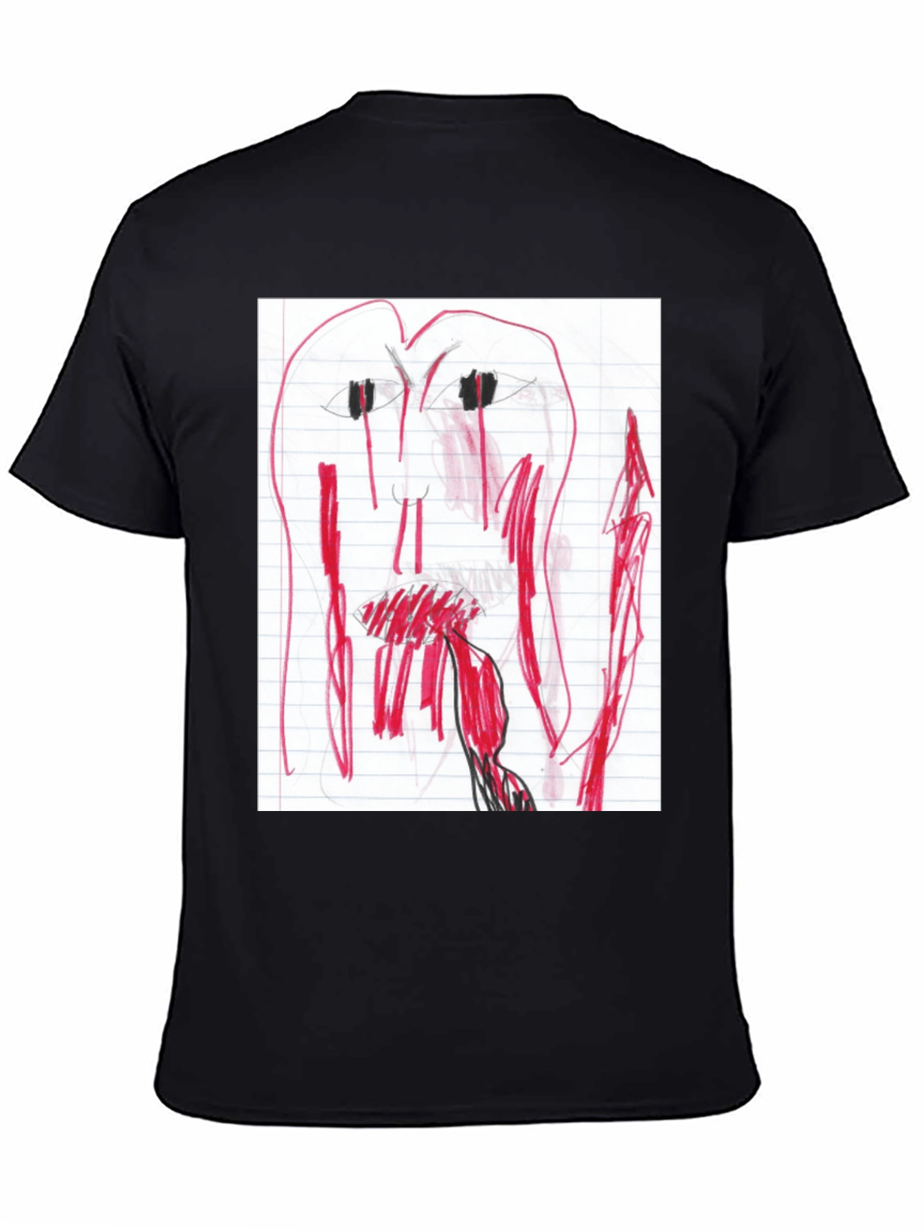 Unique Hand-Drawn Style Graphic Tee
