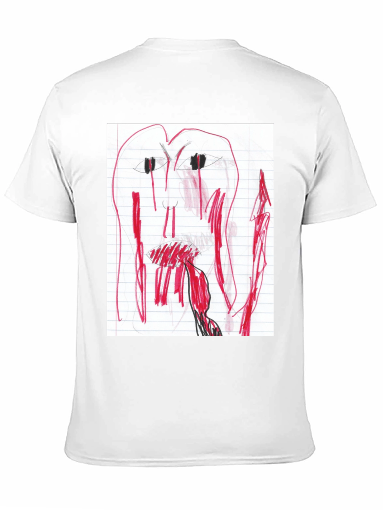 Unique Hand-Drawn Style Graphic Tee