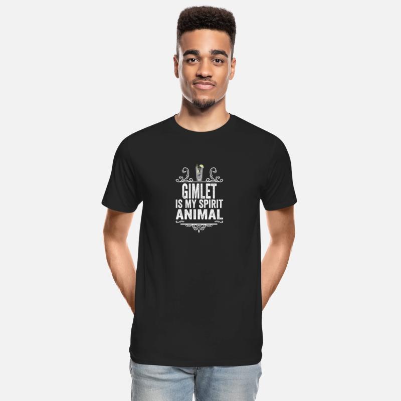 Gimlet Is My Spirit Animal T-Shirt Funny Drinking