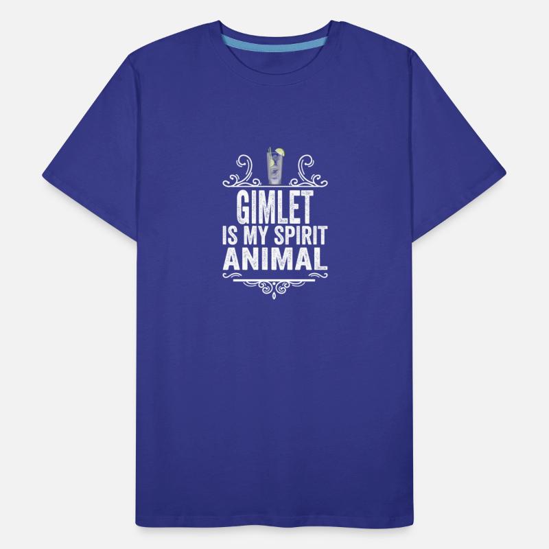 Gimlet Is My Spirit Animal T-Shirt Funny Drinking