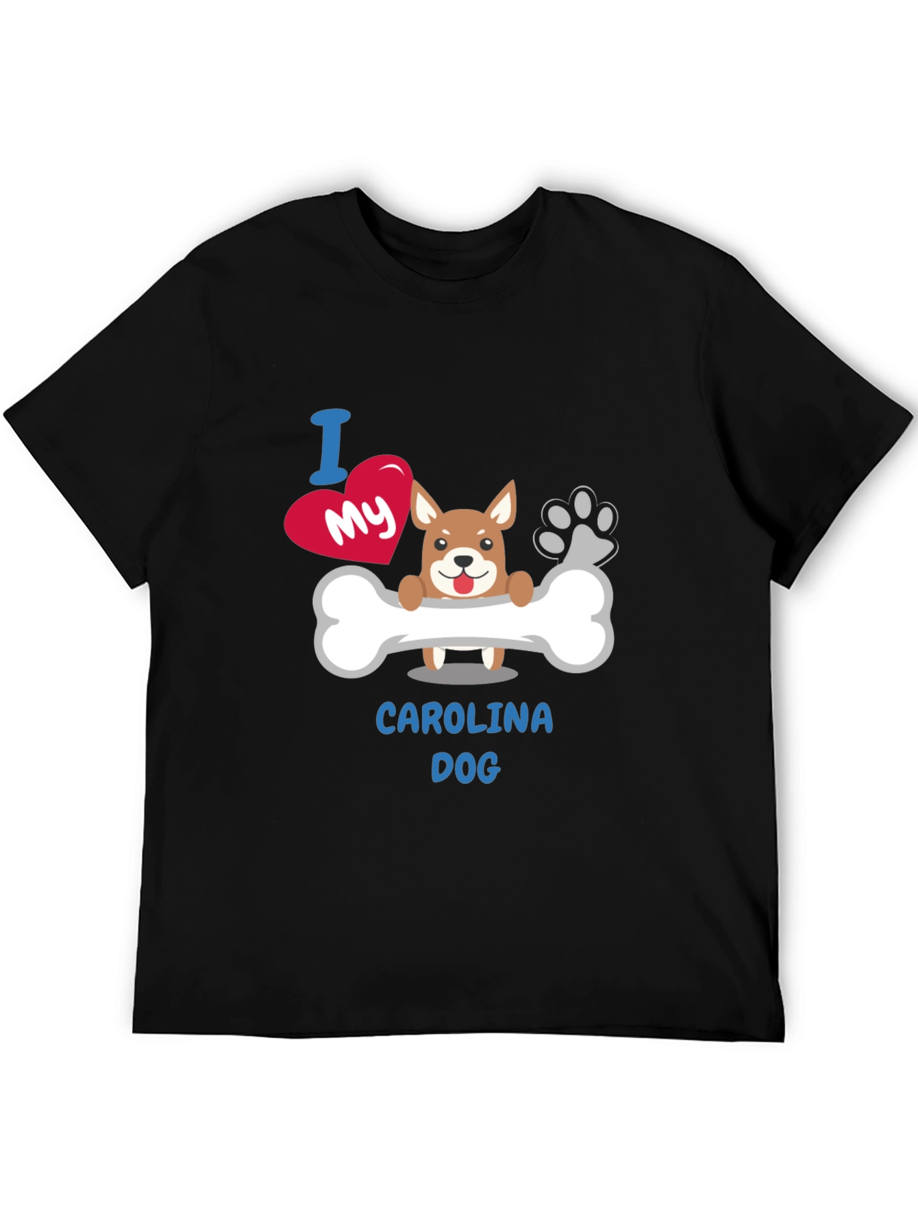 I Love My Carolina Dog T-Shirt