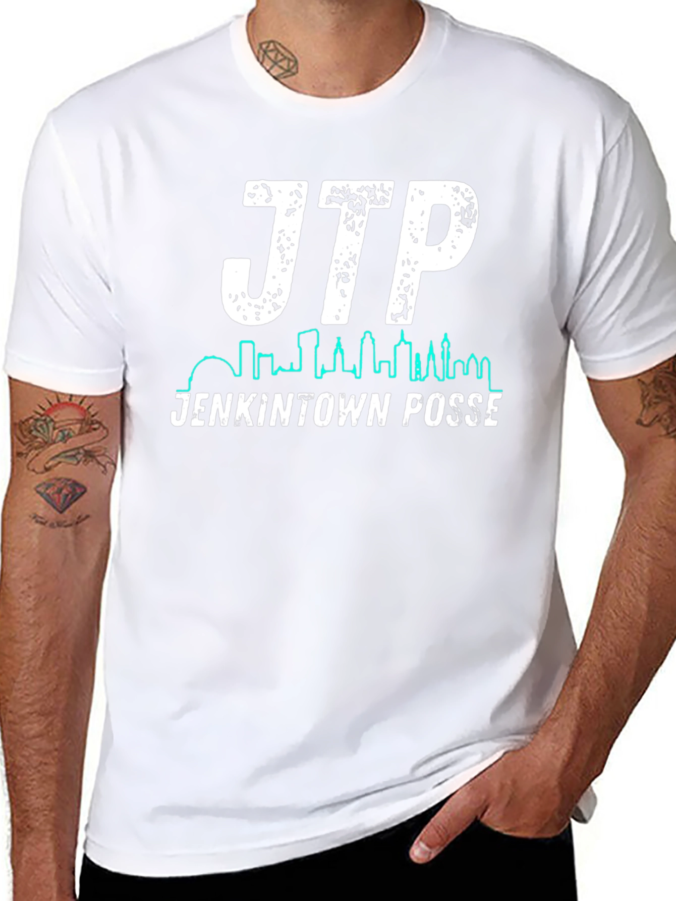 JTP Jenkintown Posse Graphic T-Shirt - Black