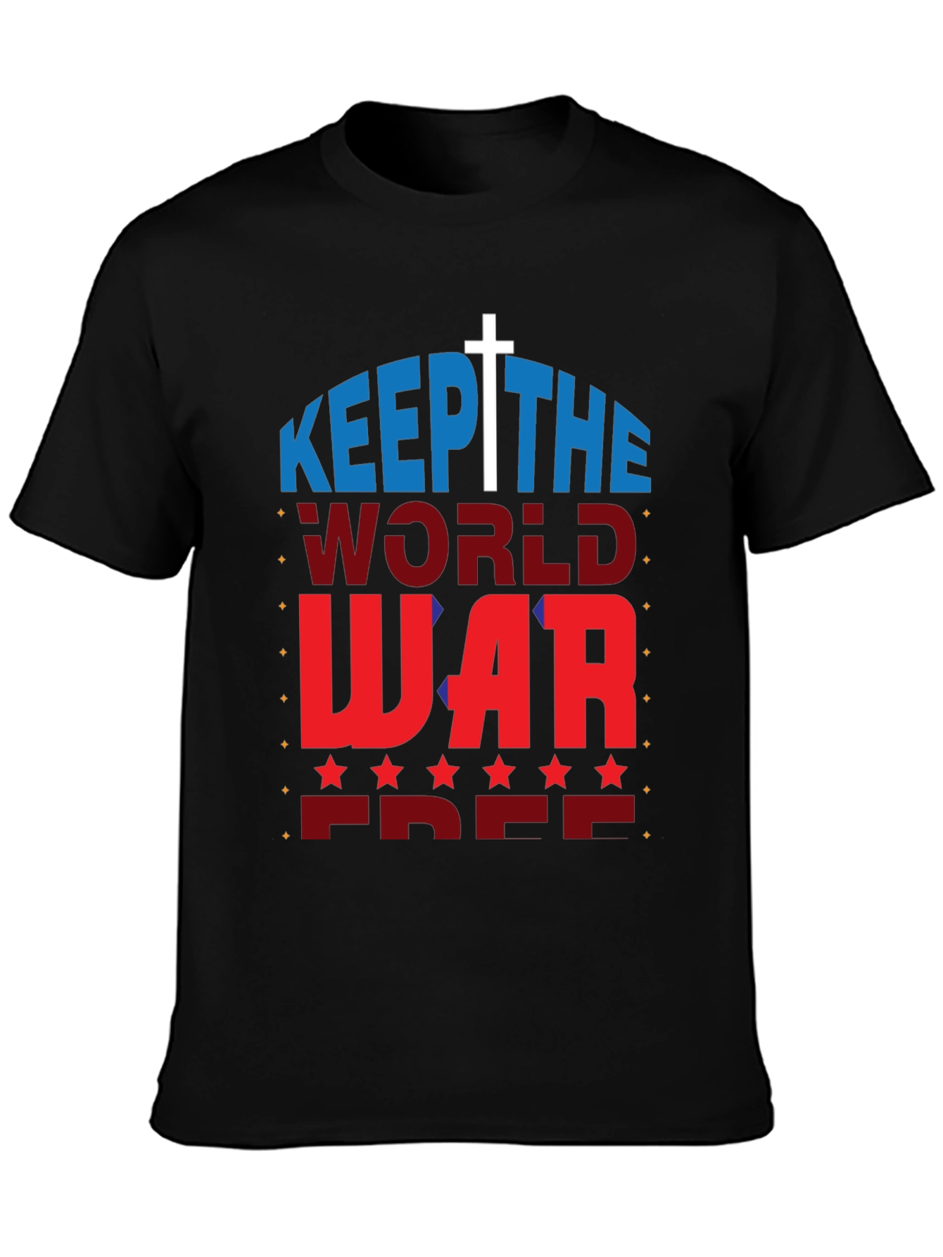 Keep The World War Free Patriotic T-Shirt