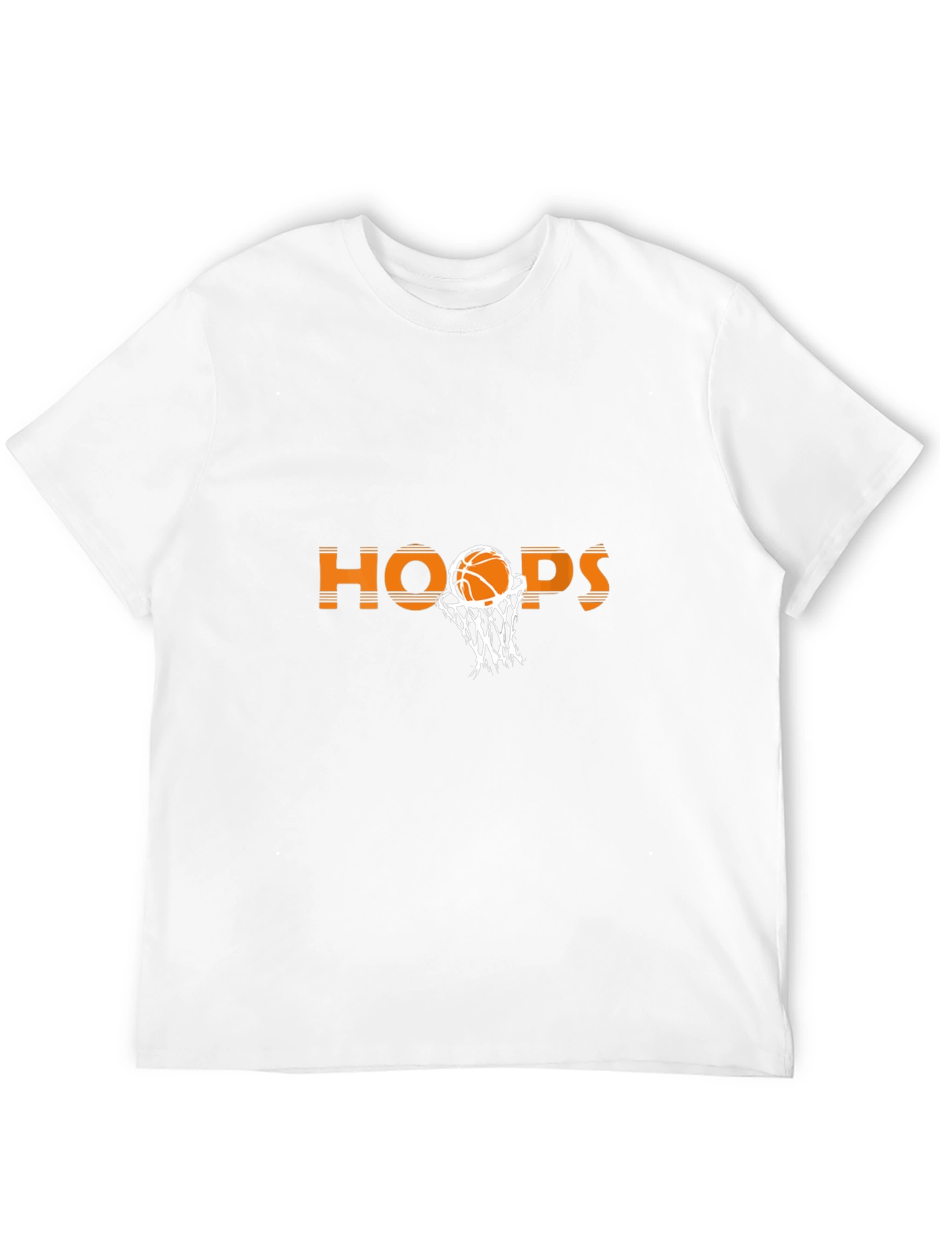 Hoops Basketball Graphic Tee - Black