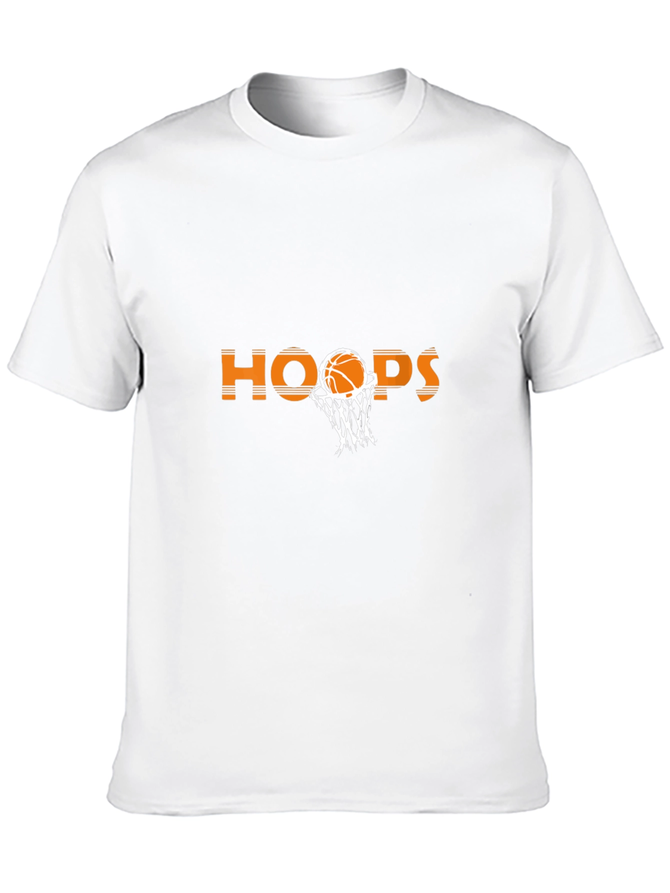 Hoops Basketball Graphic Tee - Black