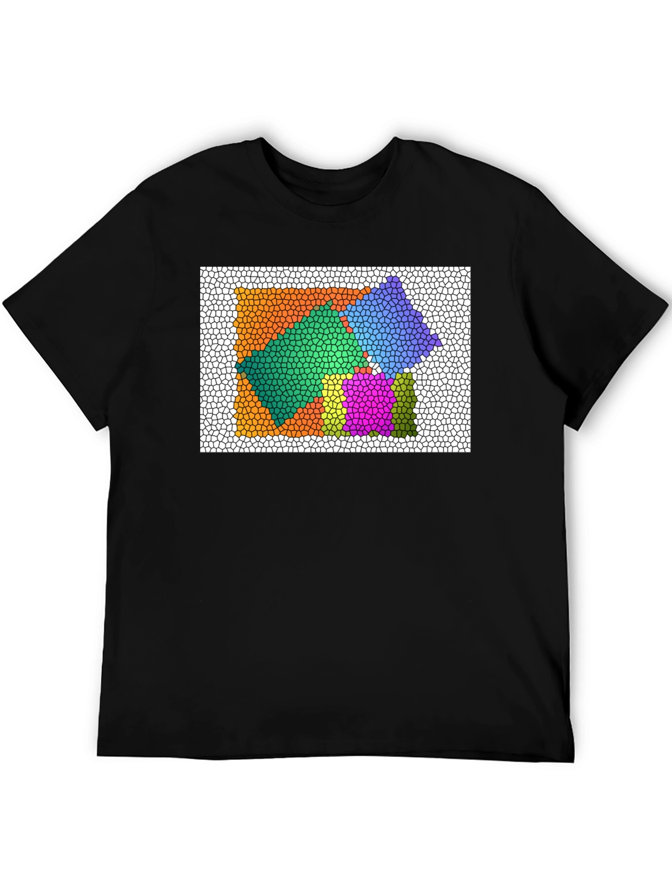 Abstract Art Mosaic Tee