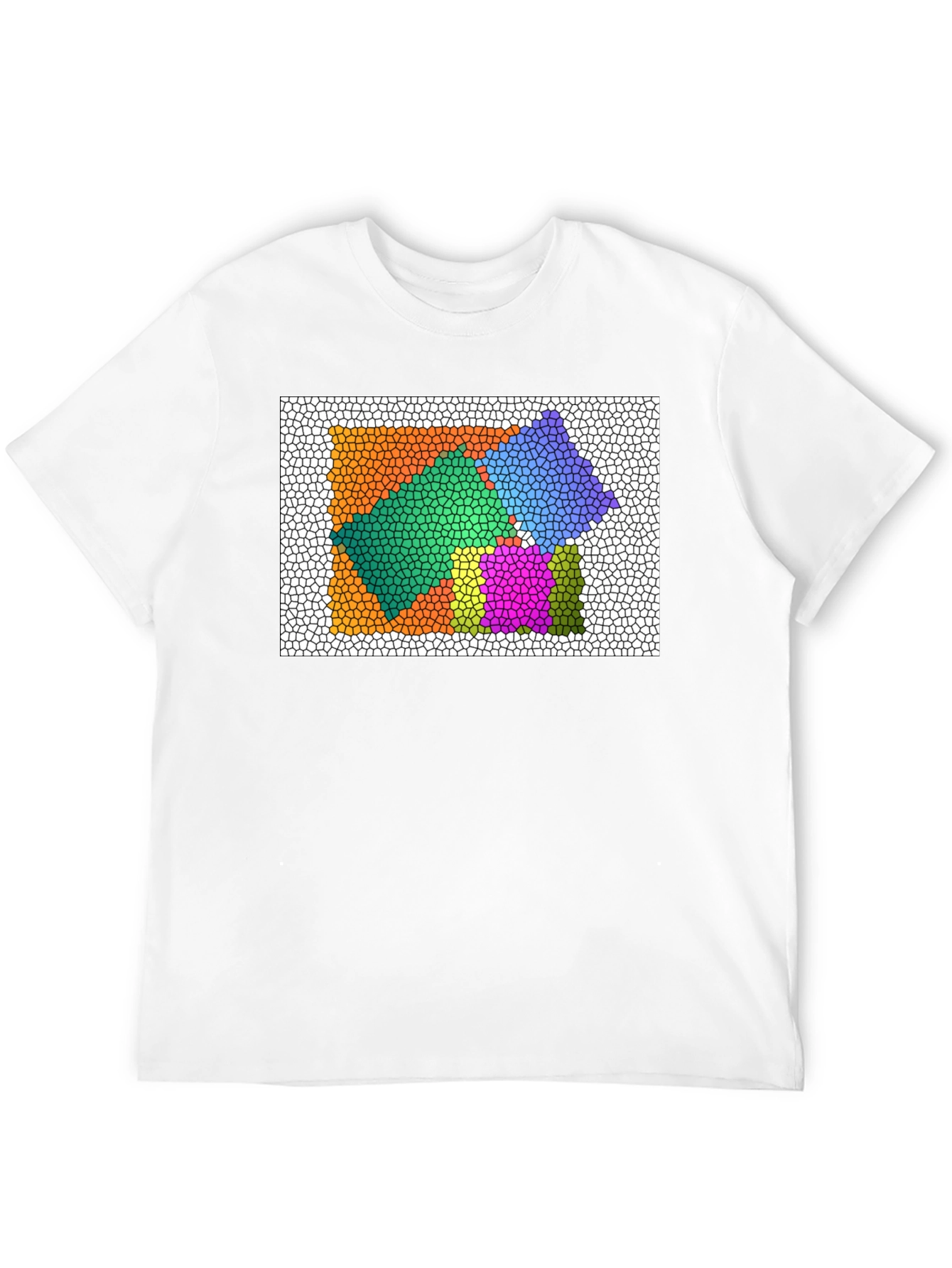 Abstract Art Mosaic Tee