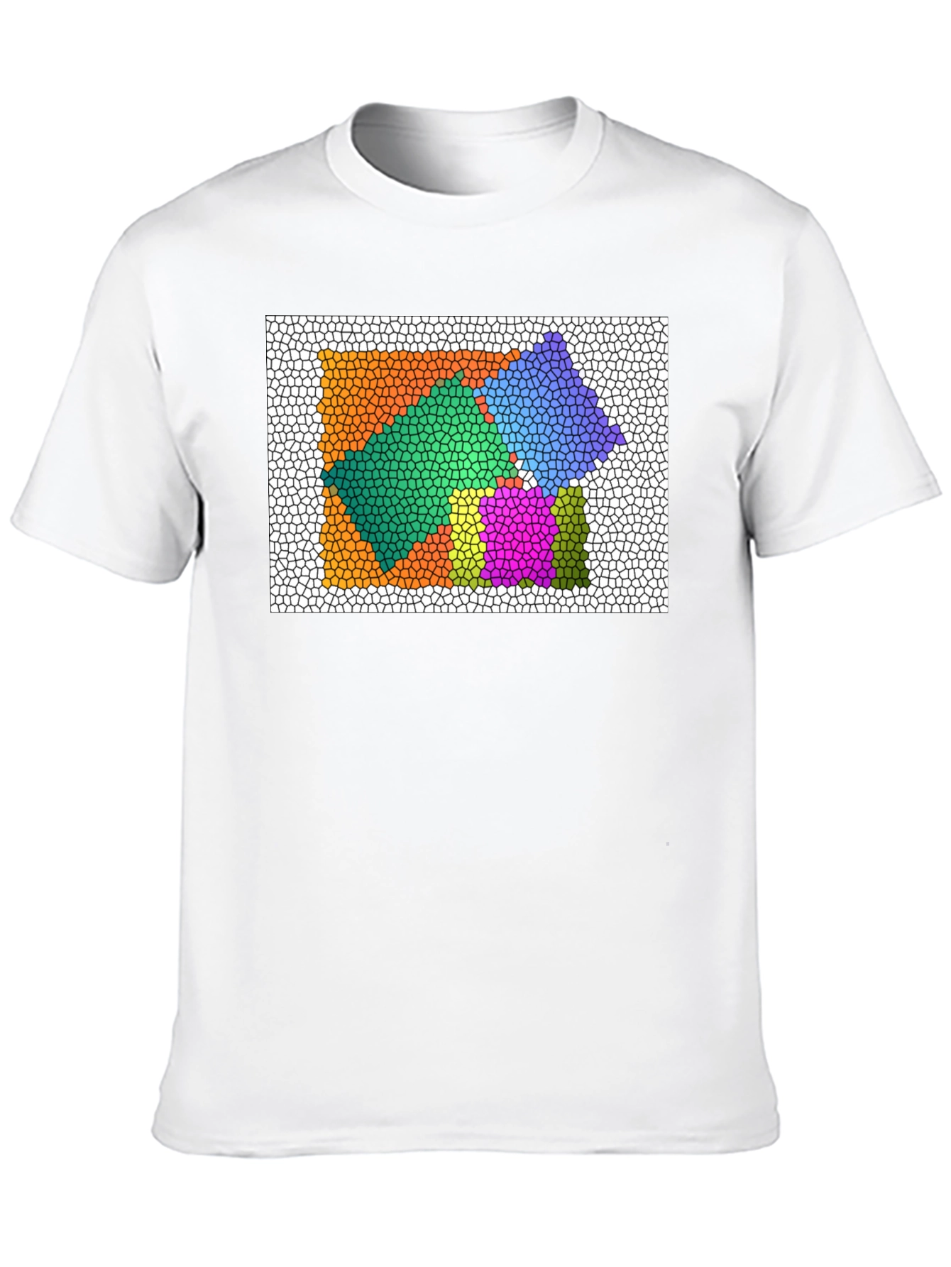 Abstract Art Mosaic Tee