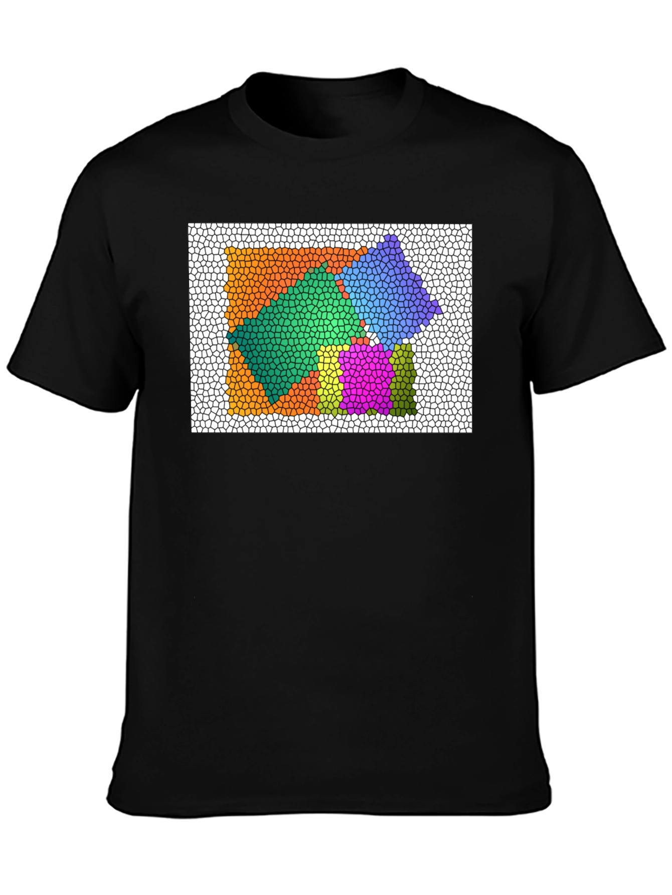 Abstract Art Mosaic Tee