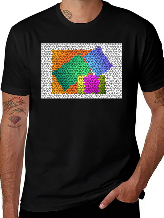Abstract Art Mosaic Tee