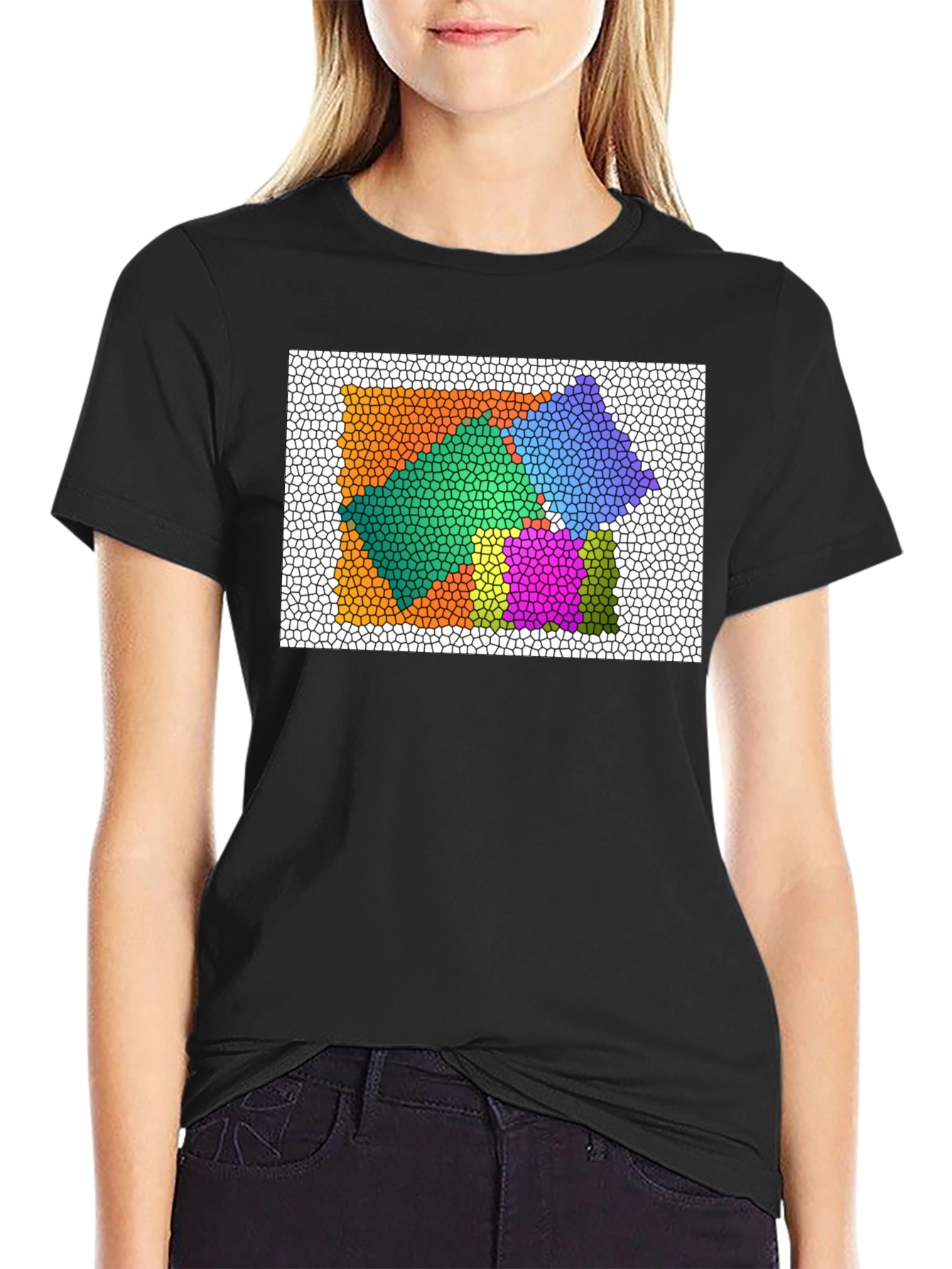 Abstract Art Mosaic Tee